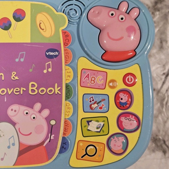 PEPPA PIG VTech Learn‎ and Discover Book Interactive Toy - Picture 3 of 5